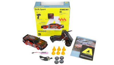 Drift Sport Muscle Car 4WD 1:24 RTR rot