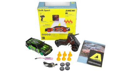 Drift Sport Muscle Car 4WD 1:24 RTR grün