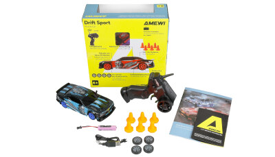 Drift Sport Muscle Car 4WD 1:24 RTR blau