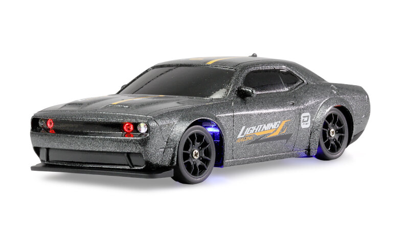 Drift Sport Muscle Car mit Gyro 4WD 1:43 RTR grau