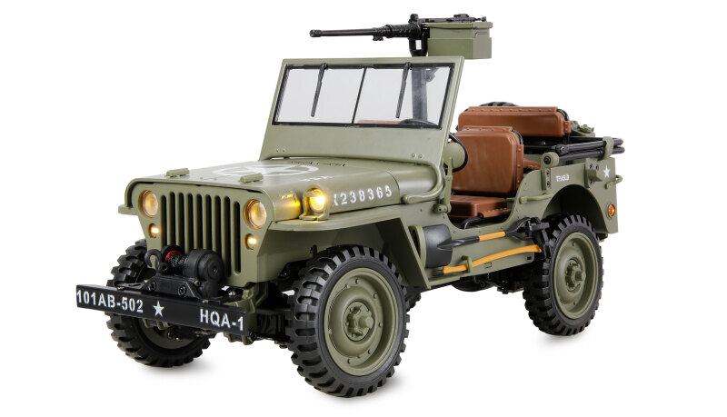Jeep Willys MB Scale Crawler 4WD 1:14 RTR grün