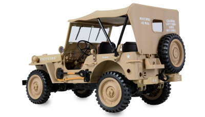 Jeep Willys MB Scale Crawler 4WD 1:14 RTR sand