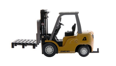 Mini-Gabelstapler aus Metall, mit Anhänger, proportional 8-Kanal 1:64 RTR