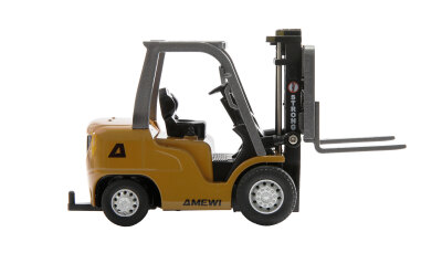 Mini-Gabelstapler aus Metall, mit Anhänger, proportional 8-Kanal 1:64 RTR