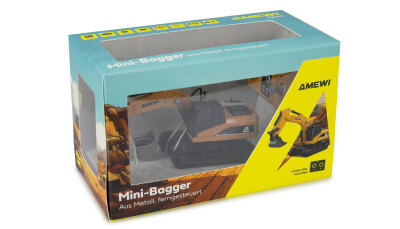 Mini-Bagger aus Metall 8-Kanal 1:64 RTR