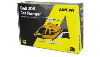 Bell 206 Jet Ranger Helikopter 4-Kanal 6G RTF