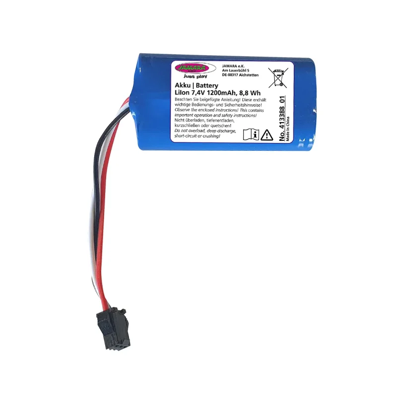 Power Akku Bagger Volvo EC160E Metal Li-Ion 7,4V 1500mAh