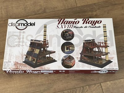 Navío Rayo S. XVIII Puesto De Combate 1:32