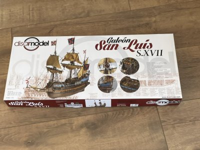 SAN LUIS Galeón 1:72 70 cm